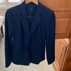 Dark blue Ann Taylor, size 6 single button, blazer, and pant NWOT